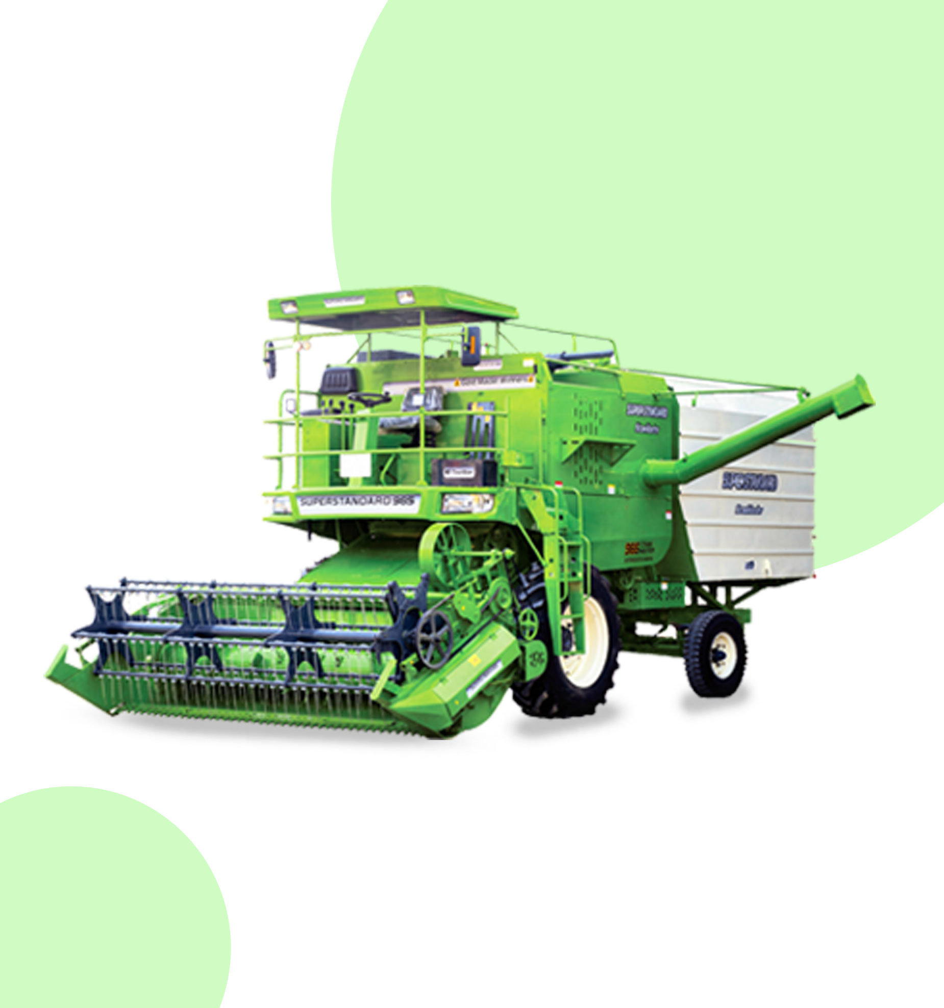 985 Straw Master Combine Harvester